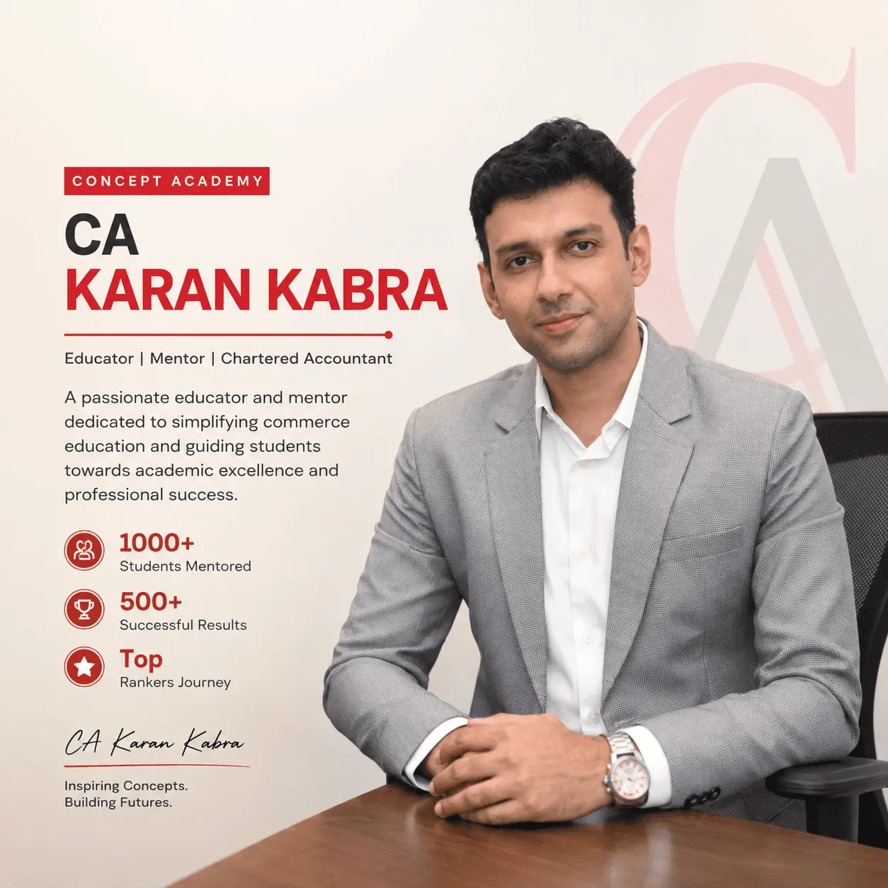CA Karan Kabra Logo
